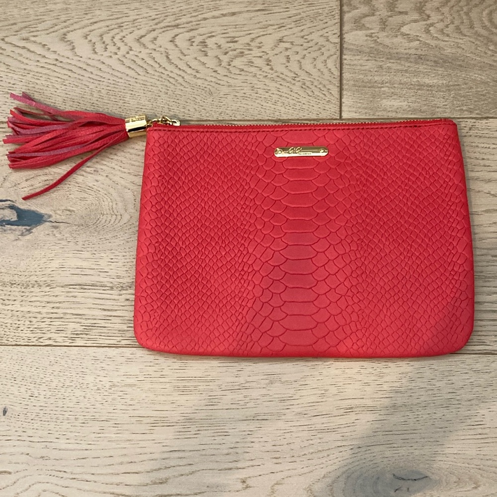 Gigi New York Uber Clutch Red